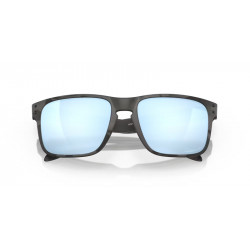 Lunettes de soleil OAKLEY Holbrook Matte Black Camo - verres Prizm Deep Water Polarized | Dr Rider