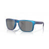 Lunettes de soleil OAKLEY Holbrook XL Matte Cyan/Blue Colorshift - Verres Prizm Black Polarized | Dr Rider
