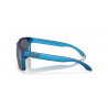 Lunettes de soleil OAKLEY Holbrook XL Matte Cyan/Blue Colorshift - Verres Prizm Black Polarized | Dr Rider