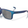 Lunettes de soleil OAKLEY Holbrook XL Matte Cyan/Blue Colorshift - Verres Prizm Black Polarized | Dr Rider