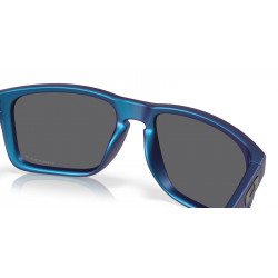 Lunettes de soleil OAKLEY Holbrook XL Matte Cyan/Blue Colorshift - Verres Prizm Black Polarized | Dr Rider