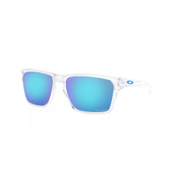 Lunettes de soleil OAKLEY Sylas - verres Prizm Sapphire, monture Polished Clear | Dr Rider