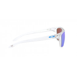 Lunettes de soleil OAKLEY Sylas - verres Prizm Sapphire, monture Polished Clear | Dr Rider