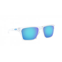 Lunettes de soleil OAKLEY Sylas - verres Prizm Sapphire, monture Polished Clear | Dr Rider