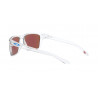 Lunettes de soleil OAKLEY Sylas - verres Prizm Sapphire, monture Polished Clear | Dr Rider