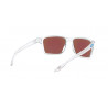 Lunettes de soleil OAKLEY Sylas - verres Prizm Sapphire, monture Polished Clear | Dr Rider