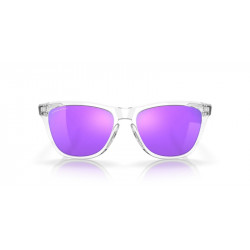 Lunettes de soleil OAKLEY Frogskins - verres Prizm Violet, monture Polished  Clear | Dr Rider