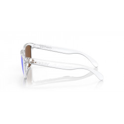 Lunettes de soleil OAKLEY Frogskins - verres Prizm Violet, monture Polished  Clear | Dr Rider