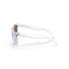 Lunettes de soleil OAKLEY Frogskins - verres Prizm Violet, monture Polished  Clear | Dr Rider