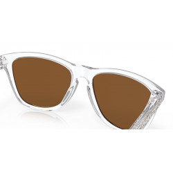 Lunettes de soleil OAKLEY Frogskins - verres Prizm Violet, monture Polished  Clear | Dr Rider