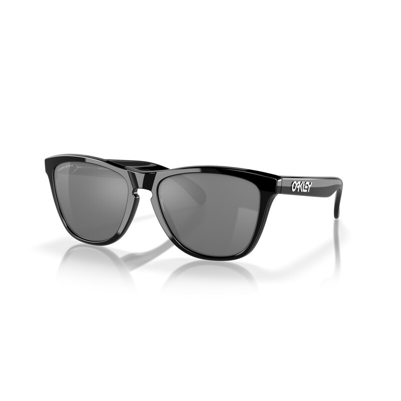 Lunettes de soleil OAKLEY Frogskins Verres Prizm Black - Monture Polished Black | Dr Rider