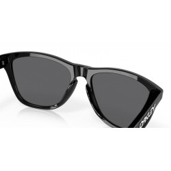 Lunettes de soleil OAKLEY Frogskins Verres Prizm Black - Monture Polished Black | Dr Rider