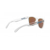 Lunettes de soleil OAKLEY Frogskins - verres Prizm Sapphire, monture Crystal Clear | Dr Rider