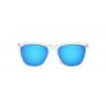 Lunettes de soleil OAKLEY Frogskins - verres Prizm Sapphire, monture Crystal Clear | Dr Rider