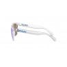 Lunettes de soleil OAKLEY Frogskins - verres Prizm Sapphire, monture Crystal Clear | Dr Rider