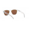 Lunettes de soleil OAKLEY Frogskins - verres Prizm Sapphire, monture Crystal Clear | Dr Rider