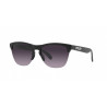 Lunettes de soleil OAKLEY Frogskins Lite Verres Prizm Grey Gradient - Monture Matte Black | Dr Rider