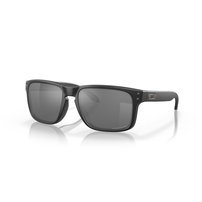 Lunettes de soleil OAKLEY Holbrook Verres Prizm Black Polarized - Monture Matte Black | Dr Rider