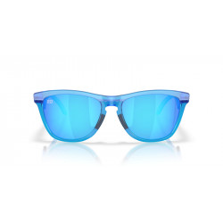 Lunettes de soleil OAKLEY Frogskins™ Hybrid Fabio Quartararo Signature Series Matte Acid Blue - verres Prizm Sapphire | Dr Rider