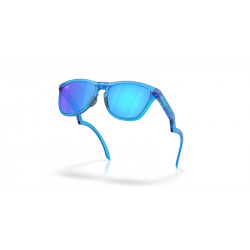 Lunettes de soleil OAKLEY Frogskins™ Hybrid Fabio Quartararo Signature Series Matte Acid Blue - verres Prizm Sapphire | Dr Rider