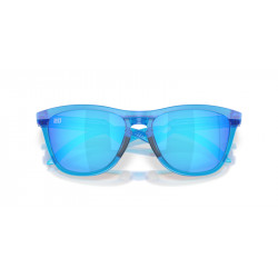 Lunettes de soleil OAKLEY Frogskins™ Hybrid Fabio Quartararo Signature Series Matte Acid Blue - verres Prizm Sapphire | Dr Rider