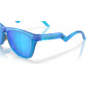 Lunettes de soleil OAKLEY Frogskins™ Hybrid Fabio Quartararo Signature Series Matte Acid Blue - verres Prizm Sapphire | Dr Rider