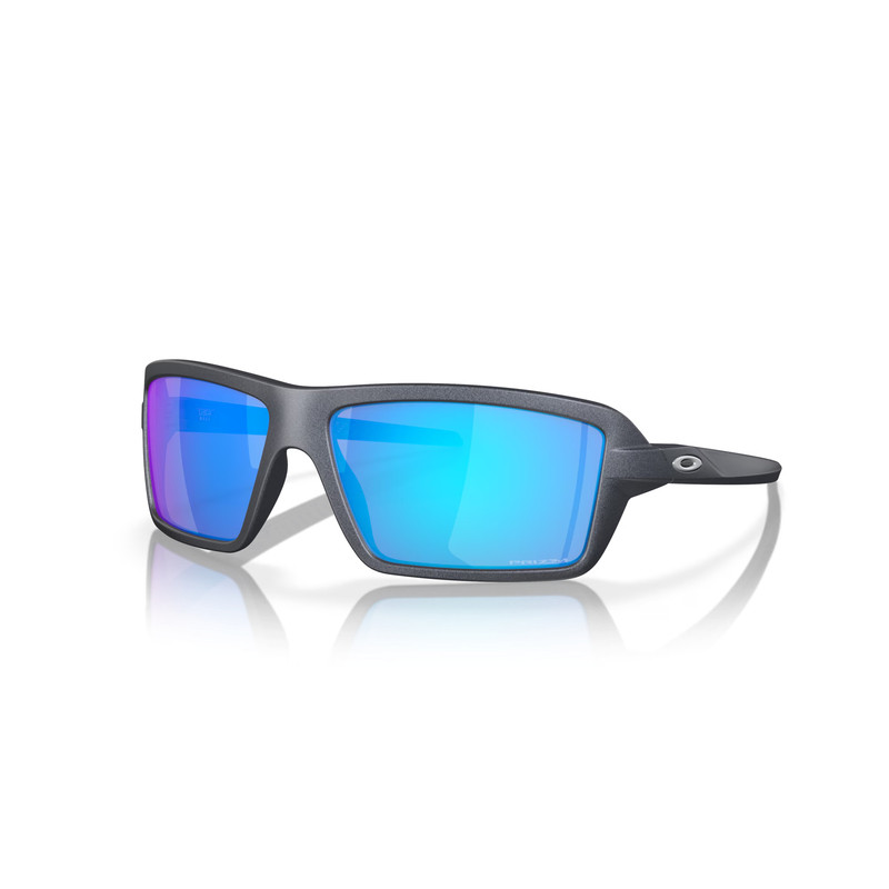 Lunettes de soleil OAKLEY Cables Blue Steel - verres Prizm Sapphire | Dr Rider