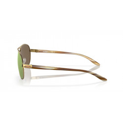Lunettes de soleil OAKLEY Feedback Polished Gold - verres Prizm rose gold polarized | Dr Rider