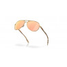Lunettes de soleil OAKLEY Feedback Polished Gold - verres Prizm rose gold polarized | Dr Rider