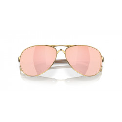 Lunettes de soleil OAKLEY Feedback Polished Gold - verres Prizm rose gold polarized | Dr Rider