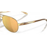Lunettes de soleil OAKLEY Feedback Polished Gold - verres Prizm rose gold polarized | Dr Rider