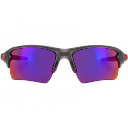 Lunettes de soleil OAKLEY Flak 2.0 XL Matte Grey Smoke - verres Prizm Road | Dr Rider