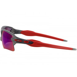 Lunettes de soleil OAKLEY Flak 2.0 XL Matte Grey Smoke - verres Prizm Road | Dr Rider