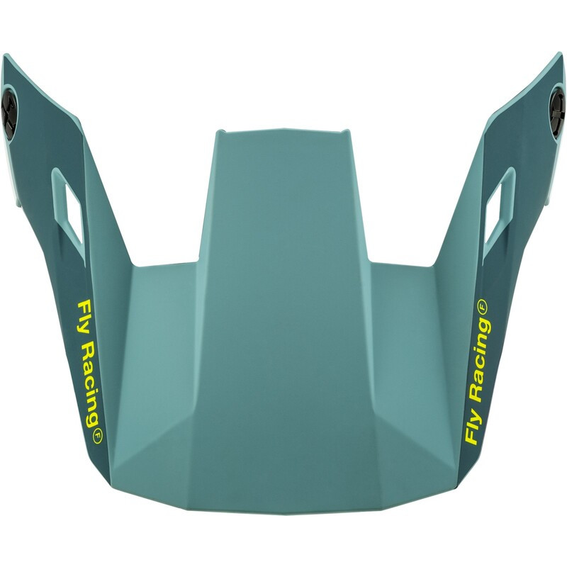 Visière FLY RACING Rayce vélo - Matte Blue Stone/Hi-Vis - Dr Rider