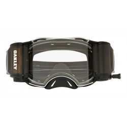 Masque OAKLEY Airbrake MX - Tuff Blocks Black Gunmetal écran Race-Ready Roll-Off clair | Dr Rider
