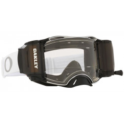 Masque OAKLEY Airbrake MX - Tuff Blocks White écran Race-Ready Roll-Off clair | Dr Rider