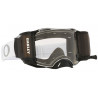Masque OAKLEY Airbrake MX - Tuff Blocks White écran Race-Ready Roll-Off clair | Dr Rider