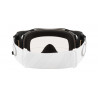 Masque OAKLEY Airbrake MX - Tuff Blocks White écran Race-Ready Roll-Off clair | Dr Rider