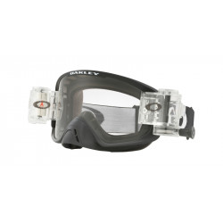Masque OAKLEY O Frame 2.0 Pro MX Race-Ready Roll-Off Matte Black écran clair | Dr Rider