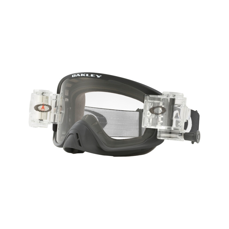 Masque OAKLEY O Frame 2.0 Pro MX Race-Ready Roll-Off Matte Black écran clair | Dr Rider