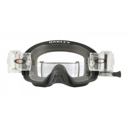 Masque OAKLEY O Frame 2.0 Pro MX Race-Ready Roll-Off Matte Black écran clair | Dr Rider