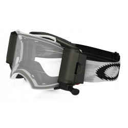 Masque OAKLEY Airbrake MX Race-Ready Roll-Off Matte White Speed écran transparent | Dr Rider