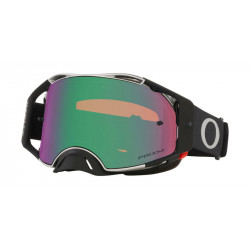 Masque OAKLEY Airbrake MX - Tuff Blocks Black Gunmetal écran Prizm MX Jade | Dr Rider