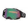 Masque OAKLEY Airbrake MX - Tuff Blocks Black Gunmetal écran Prizm MX Jade | Dr Rider