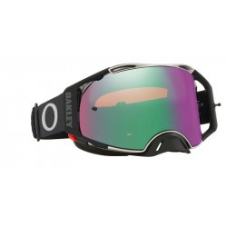 Masque OAKLEY Airbrake MX - Tuff Blocks Black Gunmetal écran Prizm MX Jade | Dr Rider