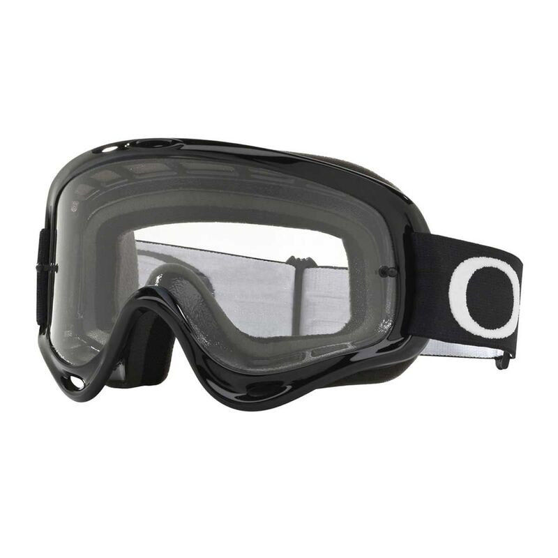 Masque OAKLEY XS O Frame MX Jet Black écran transparent | Dr Rider