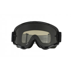 Masque OAKLEY O Frame MX Sand Jet Black écran Dark Grey + transparent | Dr Rider