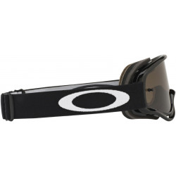 Masque OAKLEY XS O Frame MX Sand Jet Black écran Dark Grey + transparent | Dr Rider