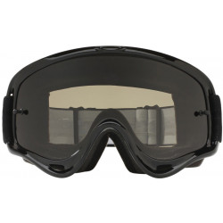 Masque OAKLEY XS O Frame MX Sand Jet Black écran Dark Grey + transparent | Dr Rider