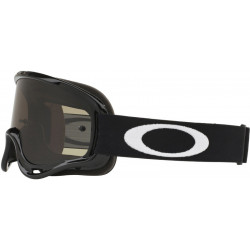 Masque OAKLEY XS O Frame MX Sand Jet Black écran Dark Grey + transparent | Dr Rider